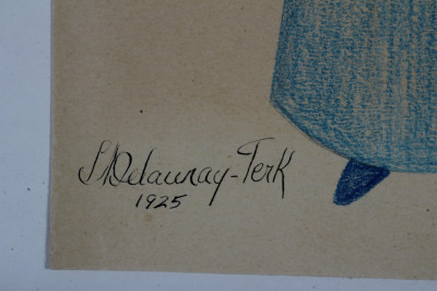 Manner of Sonia Delaunay-Terk - Costume Study