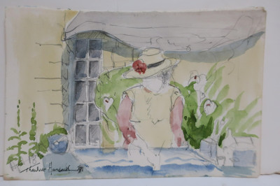 Theodore Hancock - Three Watercolors
