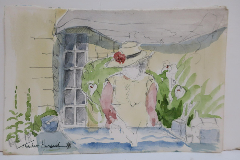 Theodore Hancock - Three Watercolors