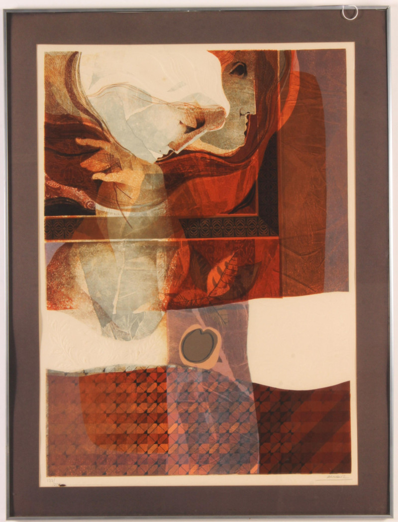 Alvar Sunol - Abstract lithograph