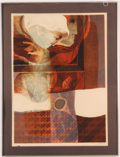 Alvar Sunol - Abstract lithograph