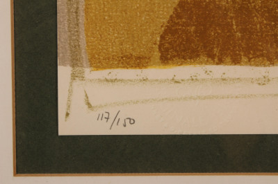 Alvar Sunol - Abstract Lithograph, 1979