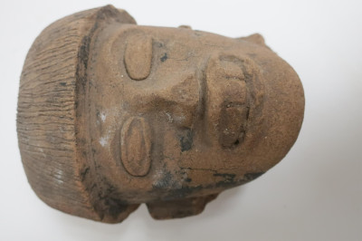 Terracotta Head Form Large Figure, Mexico, 500 AD