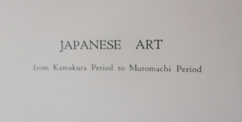 Book of Japanese Art Kamakura - Muromachi Periods