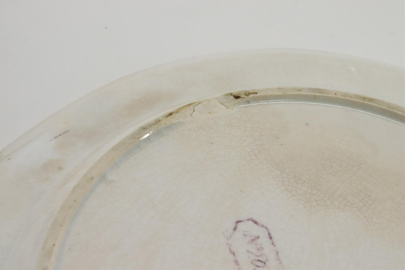 12 Colorful Transferware Items, Alcock Cobridge