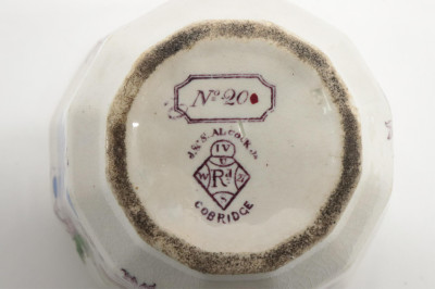 12 Colorful Transferware Items, Alcock Cobridge