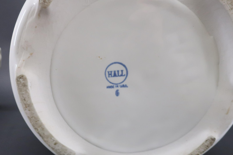 2 Ironstone White Buckets