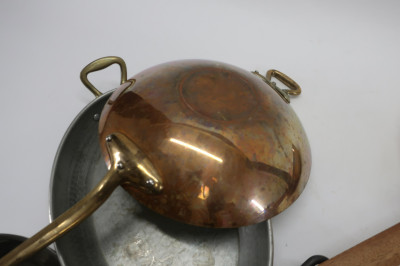 6 Copper Clad Cooking Pots &amp; Pans