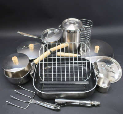 Group of Cookware, largely All-Clad