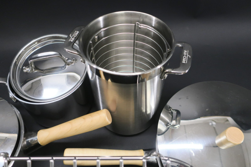 Group of Cookware, largely All-Clad