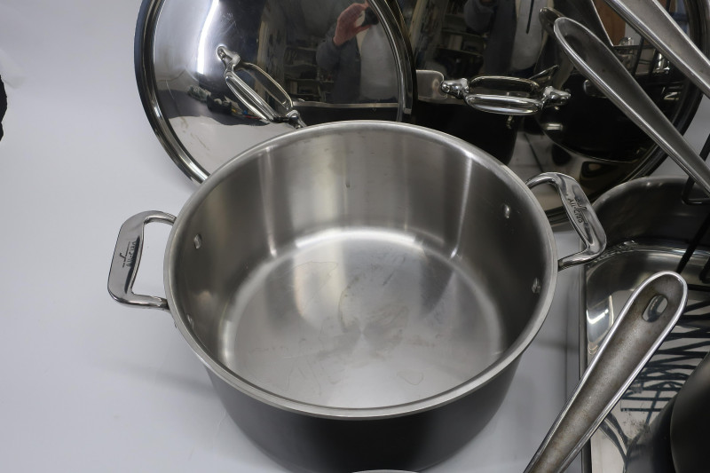 Lot of Mostly All-Clad Pots &amp; Pans