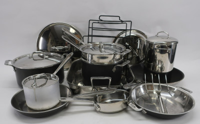 Lot of Mostly All-Clad Pots &amp; Pans