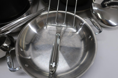 Lot of Mostly All-Clad Pots &amp; Pans