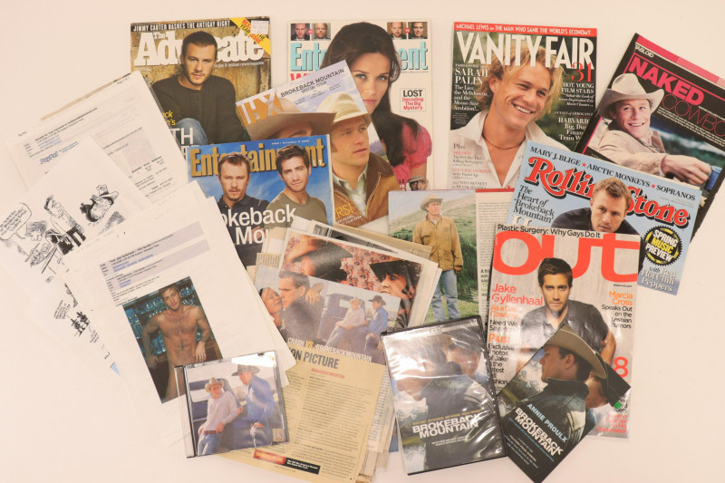 Heath Ledger &amp; Brokeback Mountain Memorabilia