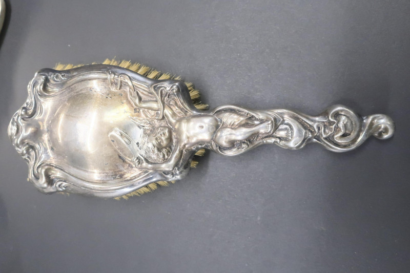 Small Lot Silverplate, waiter &amp; flatware