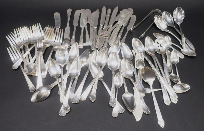 Small Group Silverplate Flatware