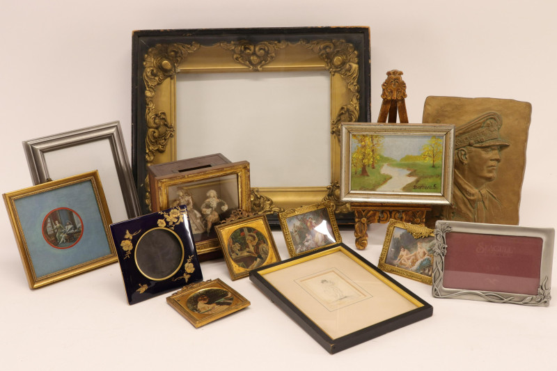 2 Miniature Paintings after Boucher, etc.