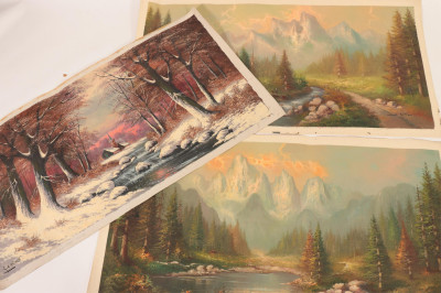21 Signed Landscape Paintings