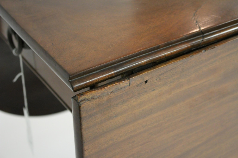 Mahogany Drop Leaf Dining Table, 19th C
