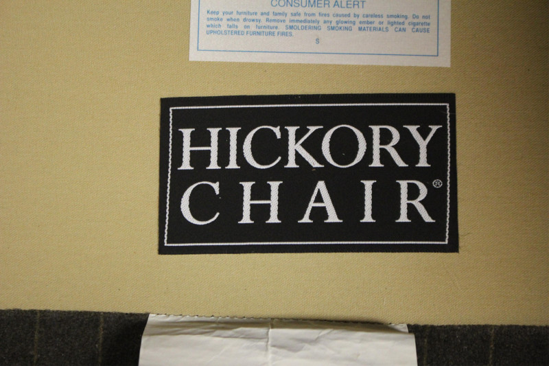Hickory Chair &quot;Lowell&quot; Upholstered Lounge Chair