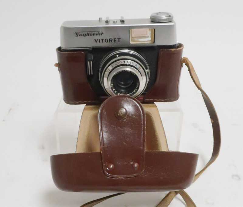 Voigtlander Vitoret 35 mm Camera 2.8/50 Lens