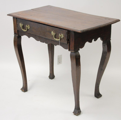 English Oak &amp; Chestnut Lowboy