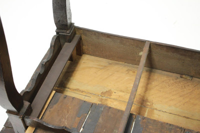 English Oak &amp; Chestnut Lowboy