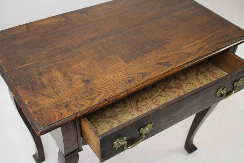 English Oak &amp; Chestnut Lowboy