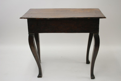 English Oak &amp; Chestnut Lowboy