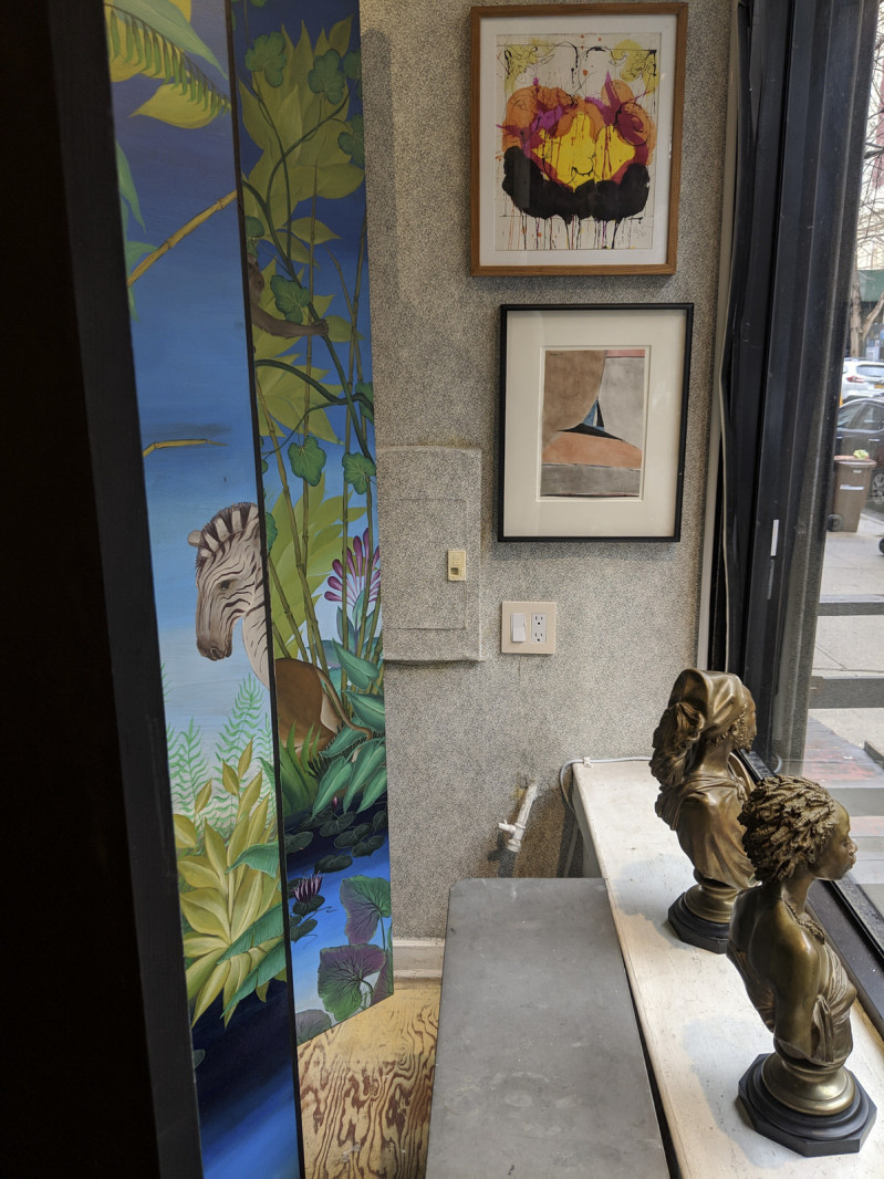 Gustavo Novoa - Jungle Scene on screen
