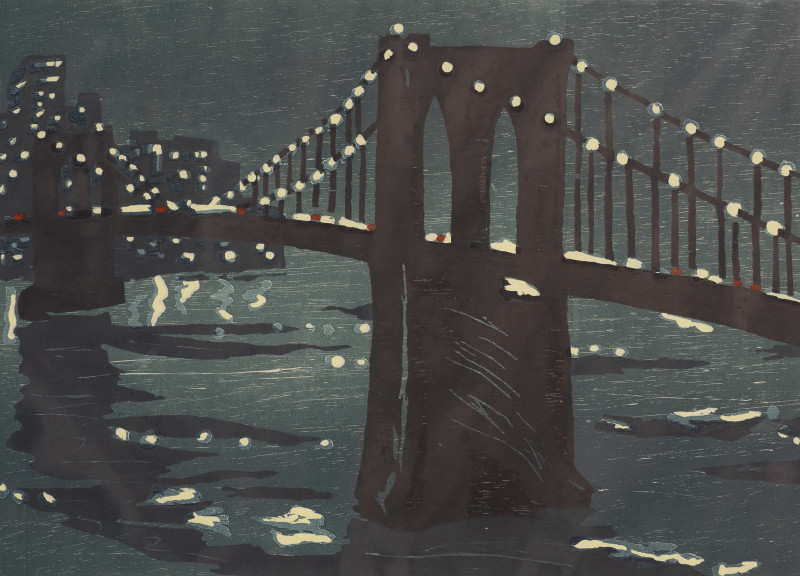 Richard Bosman - East River Bridges IV (Brooklyn Bridge)