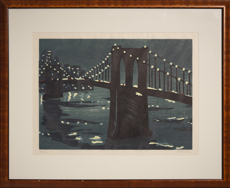 Richard Bosman - East River Bridges IV (Brooklyn Bridge)
