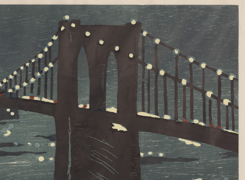 Richard Bosman - East River Bridges IV (Brooklyn Bridge)