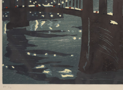 Richard Bosman - East River Bridges IV (Brooklyn Bridge)