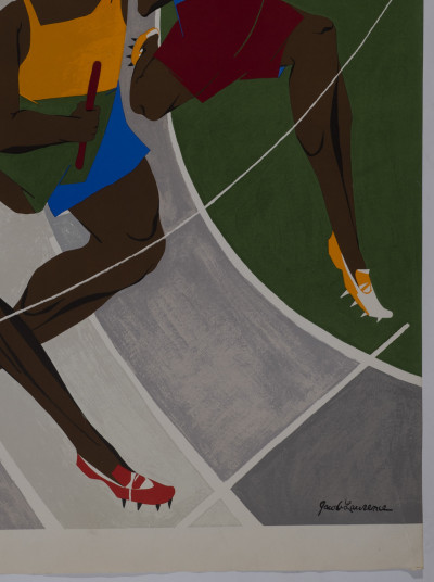 Jacob Lawrence - Untitled (Olympic Poster)