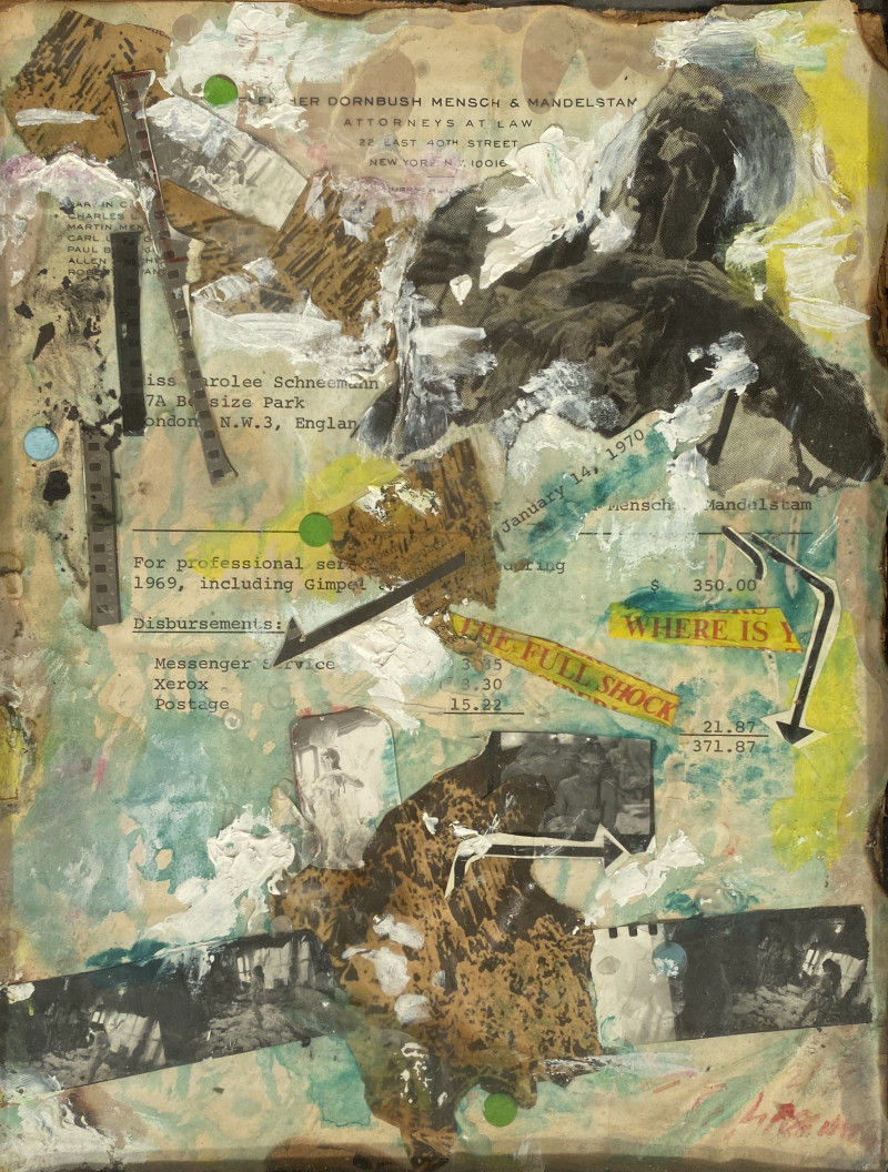 Carolee Schneemann - Untitled (Where Is The Full Shock)