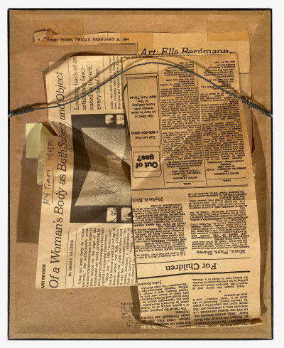 Carolee Schneemann - Untitled (Where Is The Full Shock)