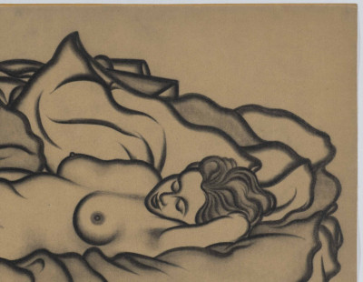 Miklós Farkasházy - Untilted (Reclining Nude)