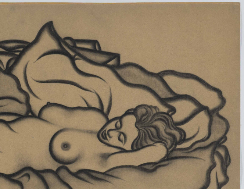 Miklós Farkasházy - Untilted (Reclining Nude)