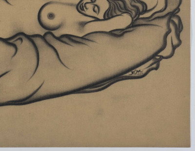 Miklós Farkasházy - Untilted (Reclining Nude)