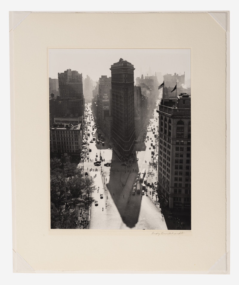 Rudy Burckhardt - Flatiron in Summer