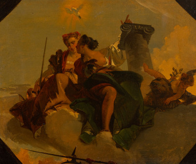 after Giovanni Tiepolo - Three mythological paintings
