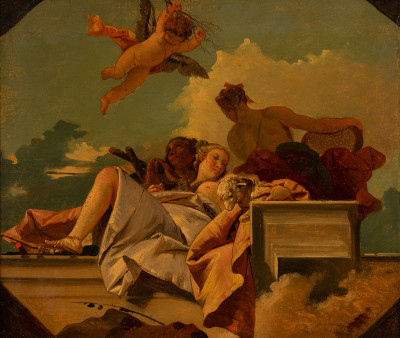 after Giovanni Tiepolo - Three mythological paintings