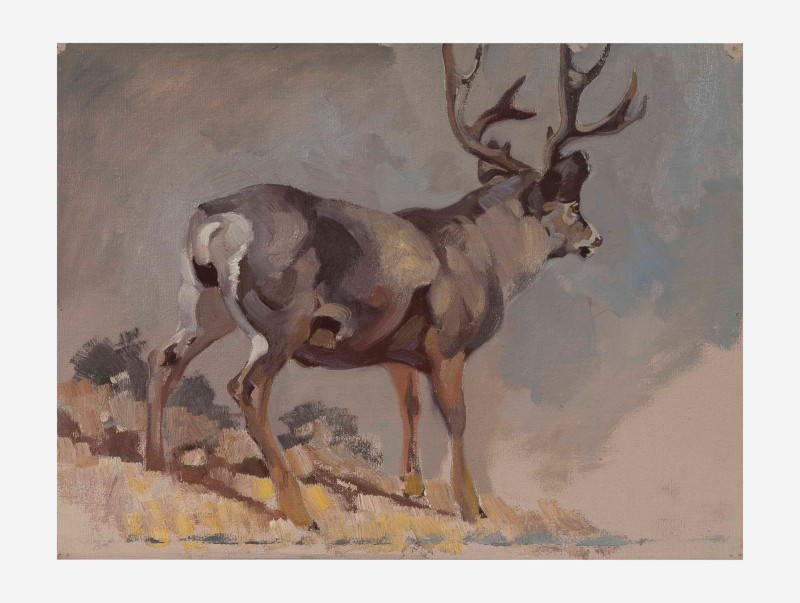George Browne - 6 Deer and Elk studies