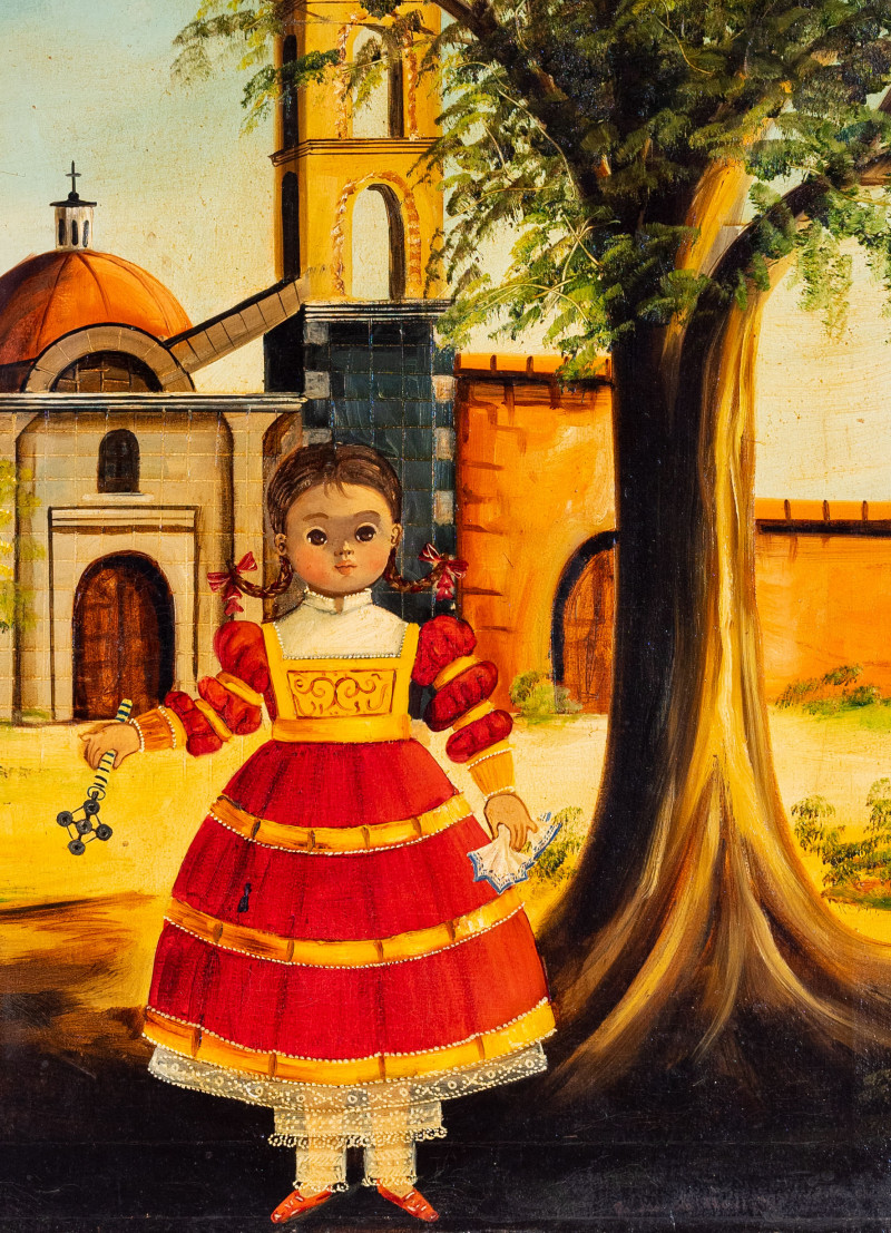 Agapito Labios - Girl with a cross