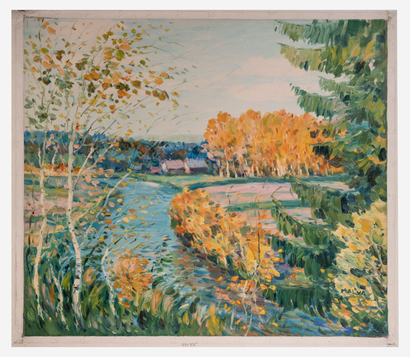 Malva (Omar Hamdi) - Birch Trees in Spring