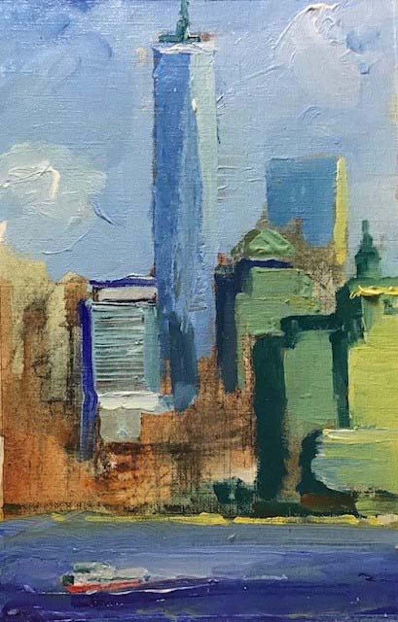 Bill Creevy - Downtown View of New Jersey