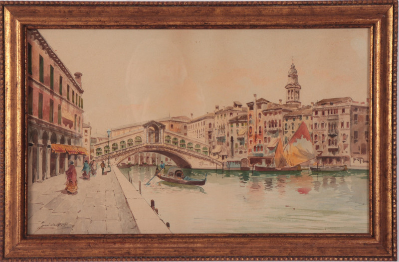 Attr. Antonio Guidotti - Venice Scene