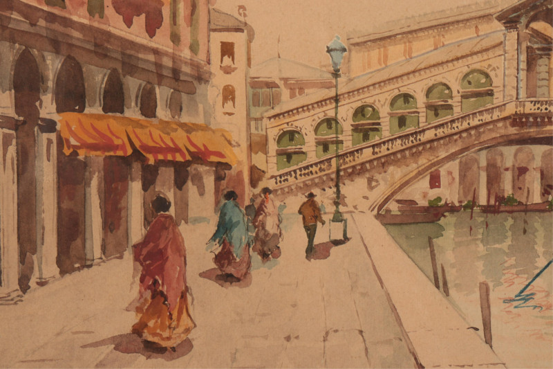 Attr. Antonio Guidotti - Venice Scene