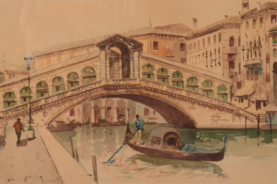 Attr. Antonio Guidotti - Venice Scene